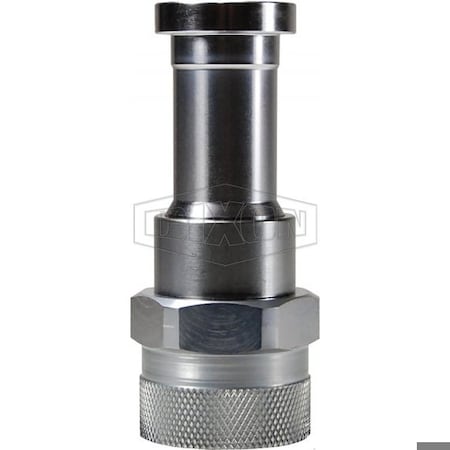 Dixon VEP Quick Disconnect Hydraulic Flange Head Coupling, 1-1/4 in Nominal, Steel 10VEPFH10